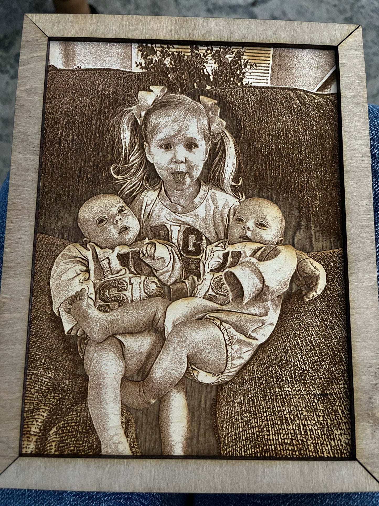 Personal Engraved Photo