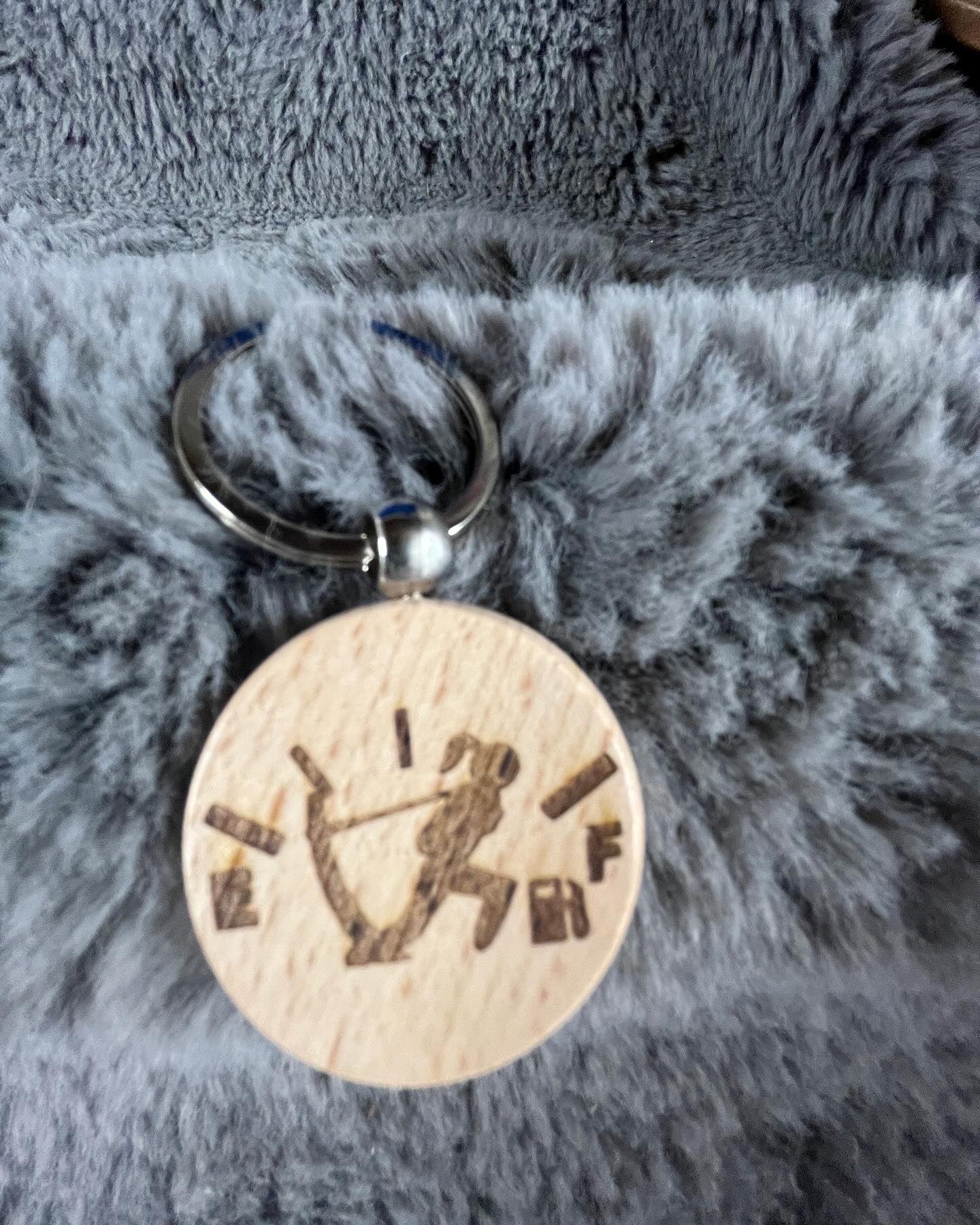 Women Gas Gauge Keychain