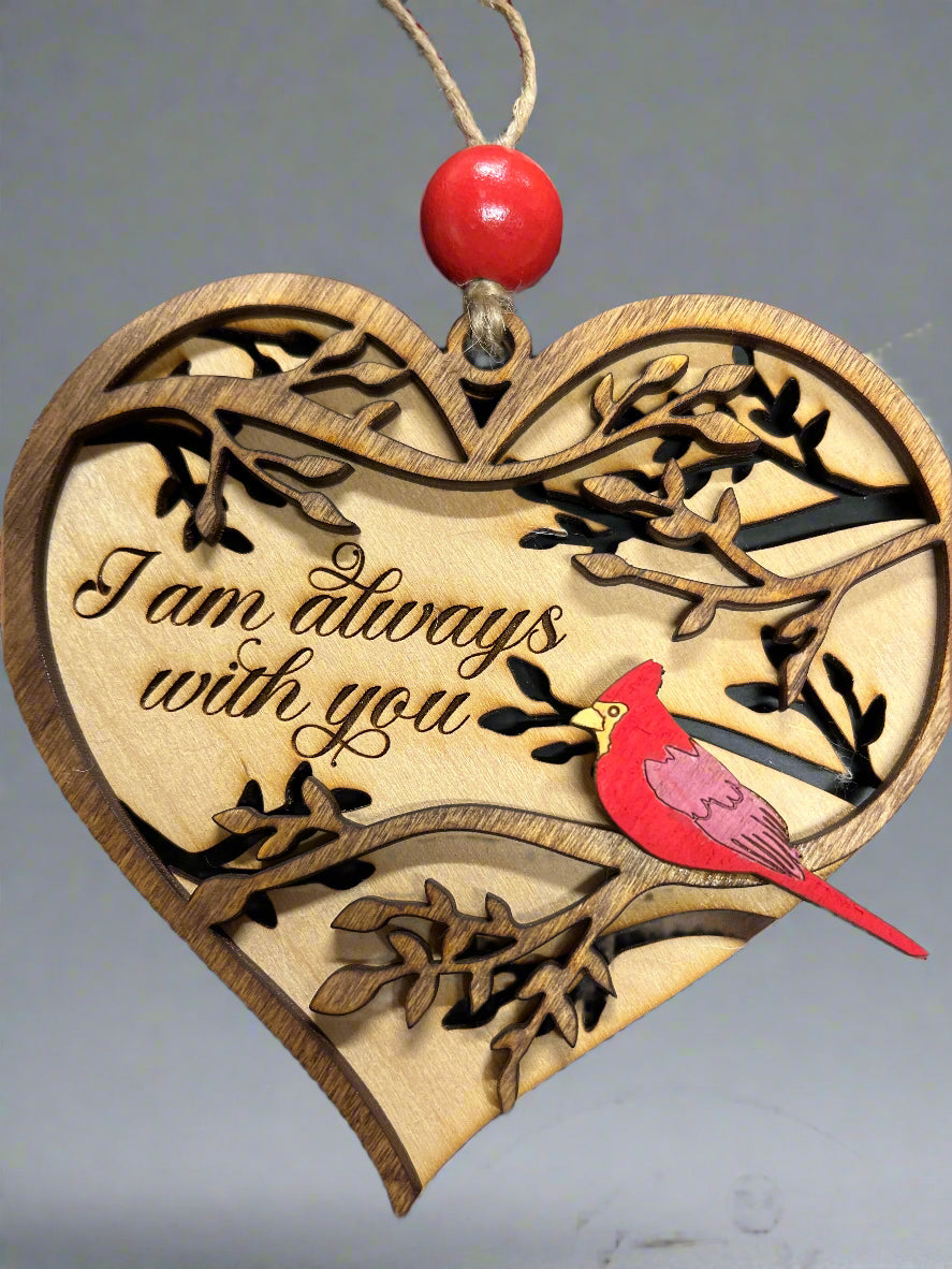 Cardinal Memorial Ornament