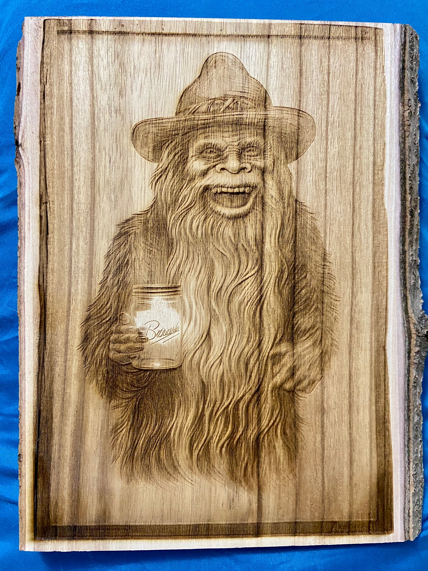 Yeti Moonshine Engraved Raw Edge