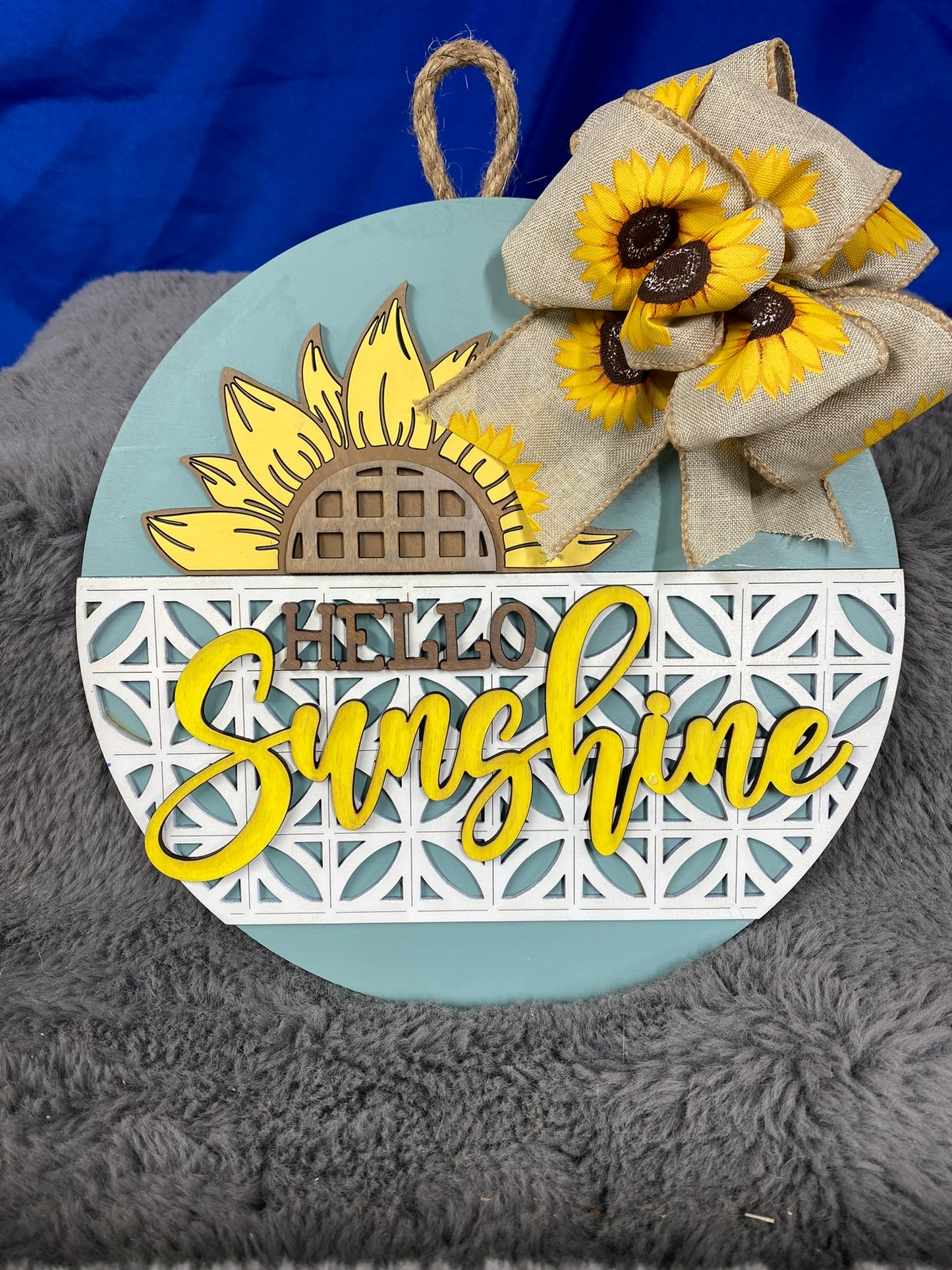 Hello Sunshine Door Hanger