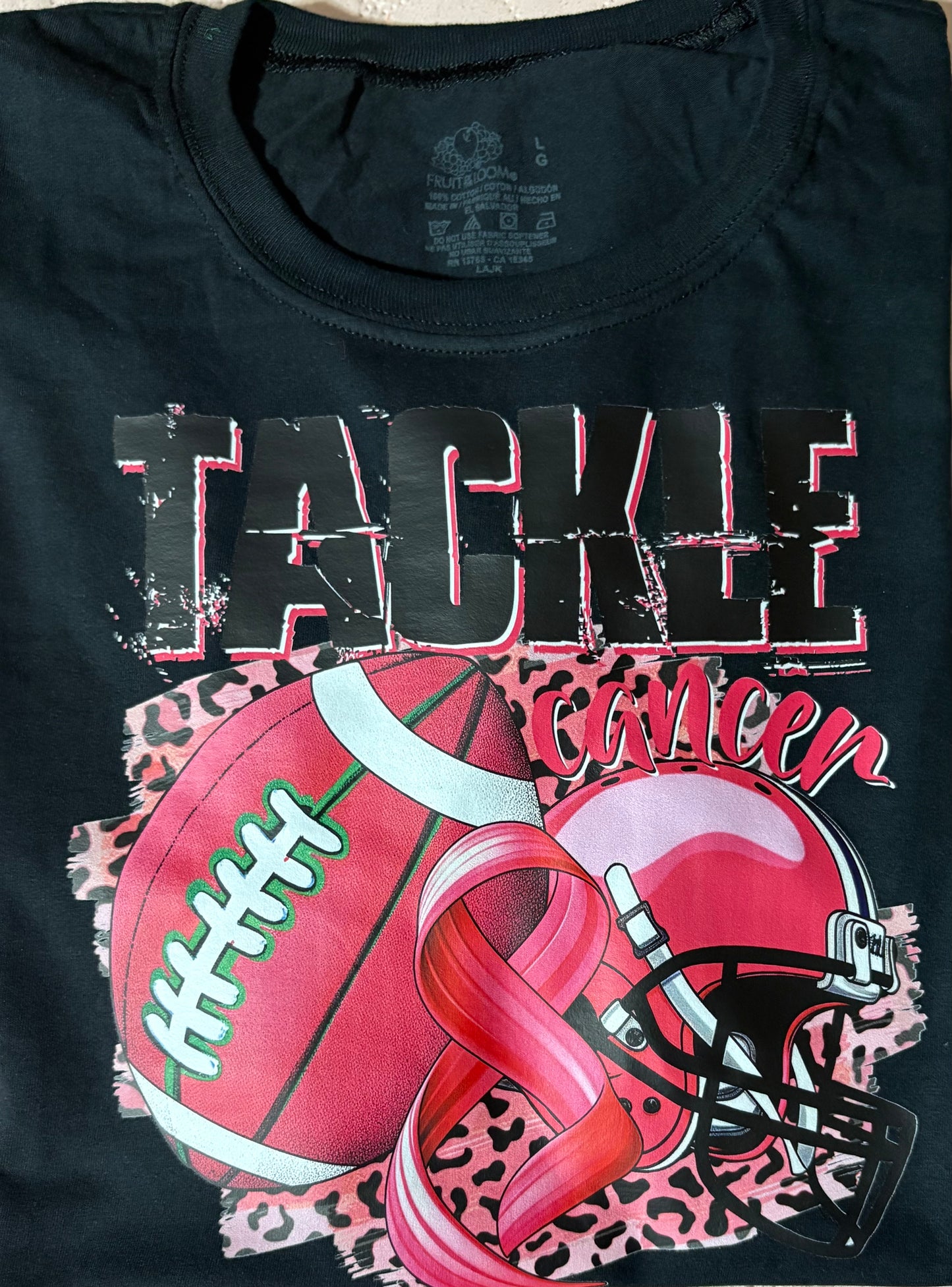 Football Tackle Cancer Shirt