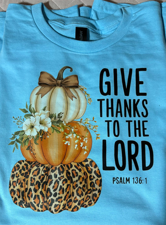 Give Thanks Fall Shirt