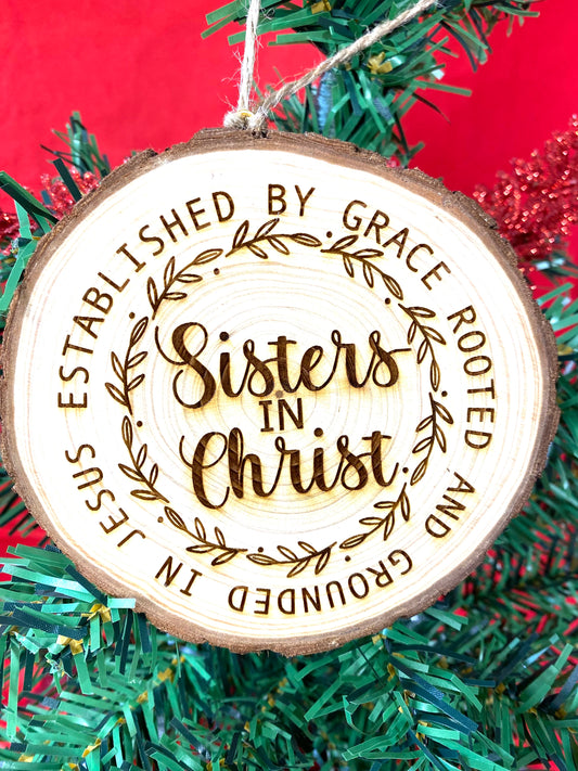 Sisters in Christ Ornament