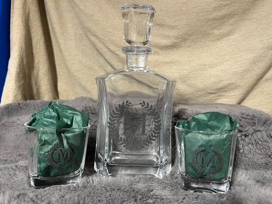 Whiskey Decanter Set
