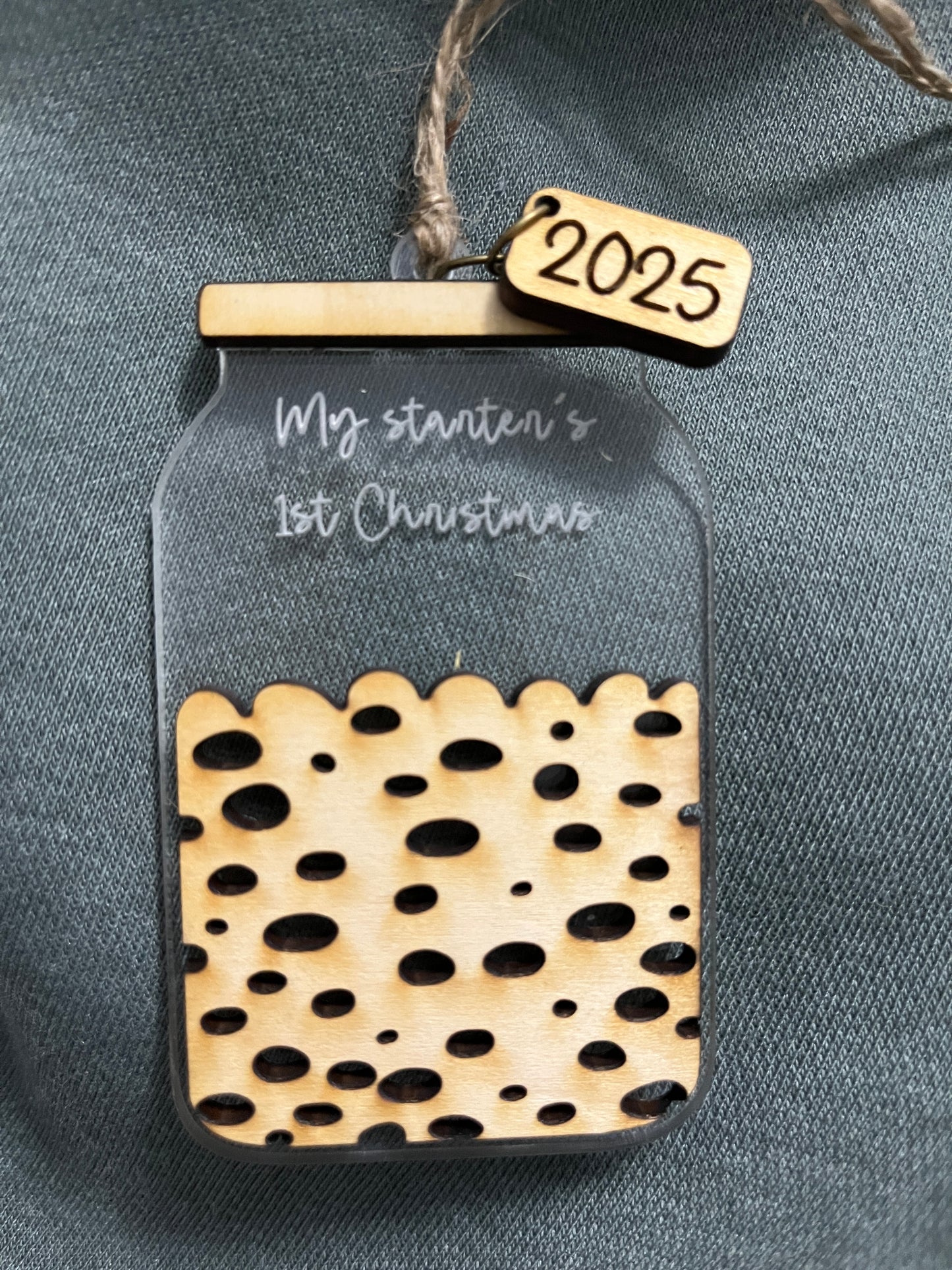 My Starter’s 1st Christmas 2025 Ornament